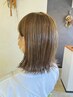 全頭ウィービングハイライト+カット+トリートメント￥12500