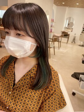 ラ ブランシュ 大宮(La Blanche) 大宮/似合わせカット/アースカラー/くびれヘア/デザインカラー