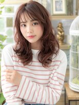 カバーヘア イヴ 戸頭店(COVER HAIR EVE)&nbsp;ミルクティーピンク韓国風小顔ウェットヘアTb3戸頭20代30代40代