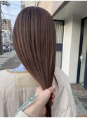 【庄内店/カラー】 暖色系カラー20代30代40代×セミロング