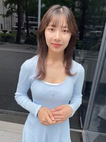 ロンド ストラーダ 心斎橋(Lond strada)&nbsp;マチルダボブ×ピンクベージュ×美髪［髪質改善/縮毛矯正］