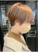 黒髪/グレーベージュ/レイヤーロング/前髪パーマ[鹿児島駅]