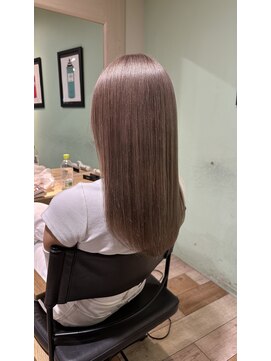 ラべリー 池袋(LOVELEY) ピンクベージュ　ダブルカラー【池袋】