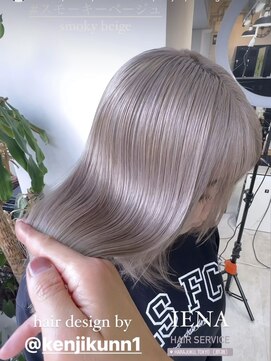 イエナ 渋谷(IENA) パールシルバー ハイトーンカラー