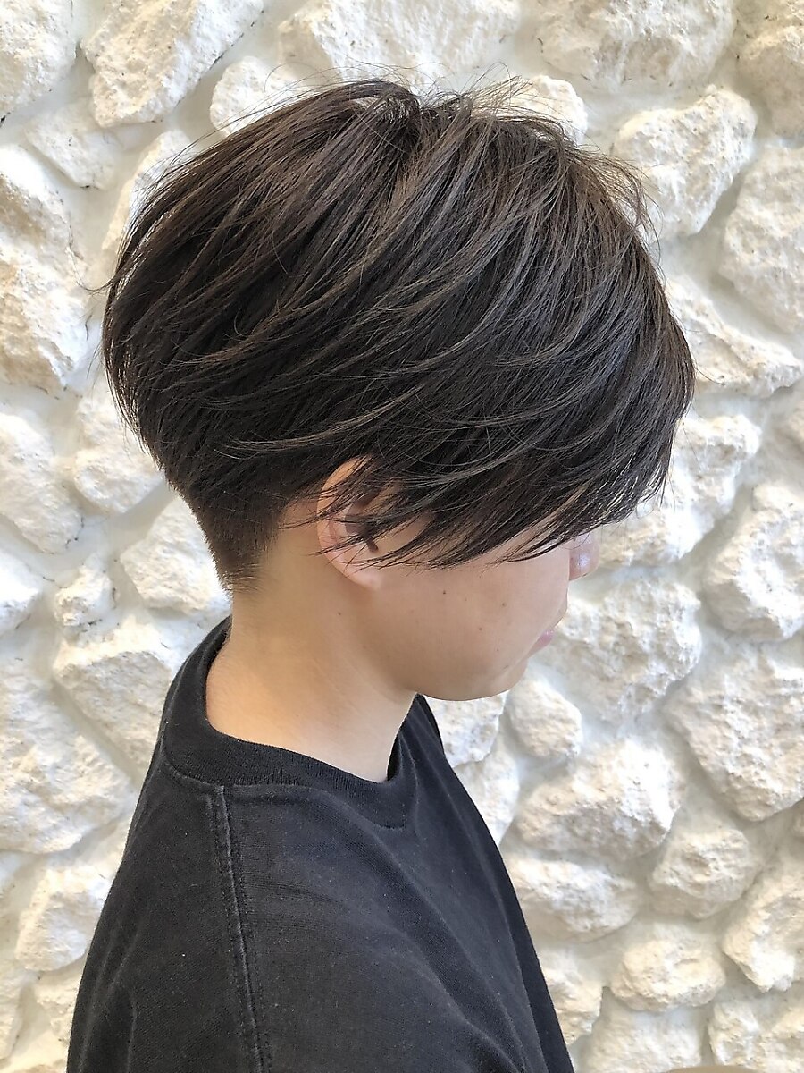 2025年-2026年冬】ショート グラデーションカラーの髪型・ヘアアレンジ