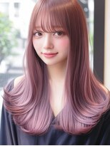 アルトリスト(Altruist Aging×HAIR&SPA)&nbsp;★ダークアッシュ大人ガーリーボブ着物ミディアムレイヤーカット