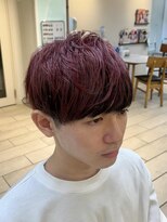 テトラ バイ ネオリーブ 横浜西口店(tetra by neolive)&nbsp;ケアブリーチ　デザインカラー　ピンク　横浜