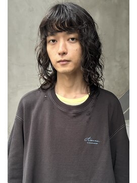 ビビト(bibito) bibito wolf perm メンズ メンズウルフ ウルフパーマ パーマ