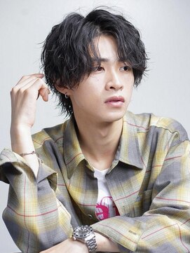 リップス 仙台ロフト(LIPPS) ツイスパウルフハーフアップスタイル