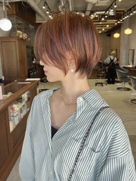 ロンドカスティーヨ 四日市(Lond castillo) 『廣田』小顔くびれショート×暖色カラー