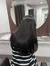 【自然な髪へ】カット＋ナノリペアストレート(縮毛矯正) ￥22500→ ￥17700