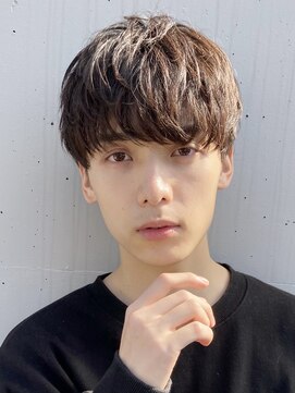 キングオブヘアバイノイズアンドフィフス 京都駅前店(KING of hair by NOISM&fifth) メンズパーマメンズカットセンターパートメンズマッシュウルフ