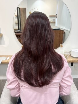 シア 新越谷店(SHEER) ワインレッドカラー