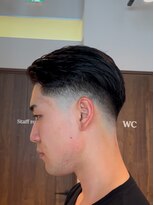 グルーマーズトウキョウ 渋谷店(GROOMER/S TOKYO)&nbsp;オールバック　フェードカット　スキンフェード