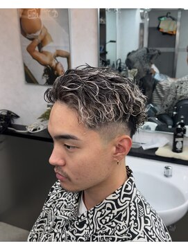 ダムディートウキョウ 船橋店(DAMDEE TOKYO) ホワイトメッシュパーマ