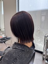 シュールドゥー(SUR DEUX)&nbsp;bob × pink brown