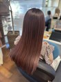 ヘアーアンドメイク ルシエル(hair&make Luxiel)&nbsp;髪質改善でカラー艶やかに☆