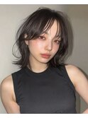銀座/銀座駅/韓国/レイヤーカット/顔周り/前髪カット/ストレート