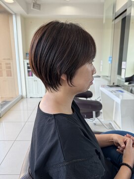 ハピネス 西大寺店(Happiness) 【20代・30代奈良】まとまり艶ショートボブ/髪質改善／うるは