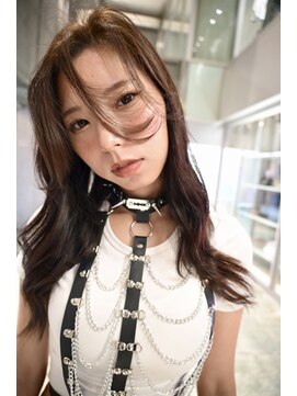 キジ(KIJI) フェイスレイヤー/レイヤー/アッシュ/アッシュブラウン