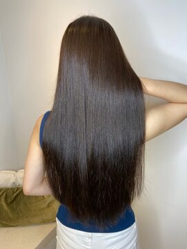 ジーナ 船橋(Zina) 髪質改善＊ロングレイヤーグレーベージュ＊美髪【Zina船橋】