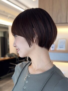 ショートヘアショートカットコンパクトショートくびれショート
