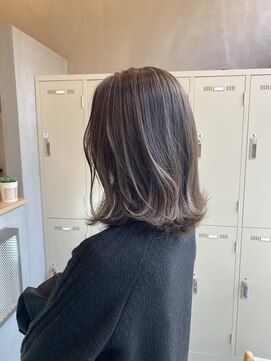 アンジェリカ 鹿児島中央タワー店(ANGELICA) グレージュ系ハイライト