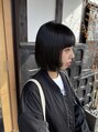 カーフ アオゾラヘアー 光の森2号店(calf AOZORA HAIR)&nbsp;顔まわりにレイヤーを入れて、少し個性的に！