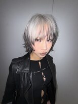 ノラ シンディ(NORA CYNDY) 裾カラー エンドカラー デザインカラー ハッシュカット