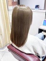 プログレス 仙台駅東口店(PROGRESS)&nbsp;ブリーチ/透明感カラー/ミルクティーベージュ/艶髪/仙台