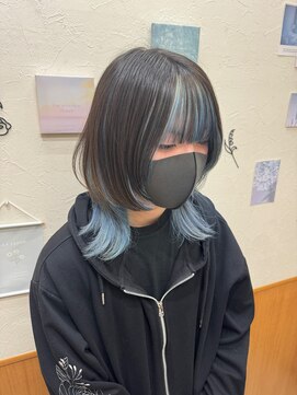 バディー ヘアー(Buddy Hair) 【ジェンダーレス】ウルフ×インナーカラー