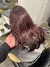 透明感ケアカラー＋業界最高峰プレミアム髪質改善
