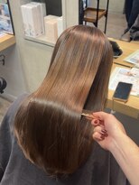 テト 藤沢(teto) 【藤沢髪質改善】イノアオイルカラーと縮毛矯正
