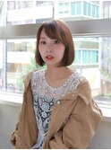 流しバング ダブルカラー アッシュベージュ★★