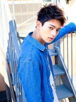 《Agu hair》ワイルドグラデツーブロ刈り上げショート