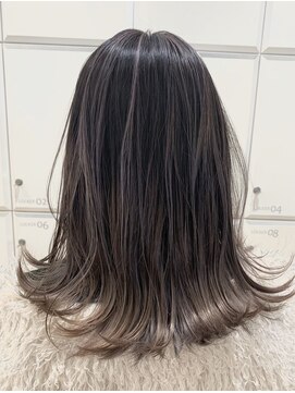 コワファースト  させぼ五番街店(COIFF1RST) バレイヤージュ×ミルクティーグレージュ♪