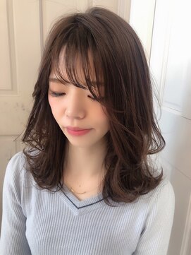 ロンドアベニール 北千住(Lond avenir) 【Lond avenir本田奈穂美】小顔/レイヤー／ひし形セミディ