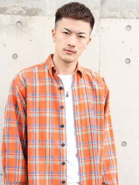 ラグーンアライブ(LAGOON ALIVE) メンズ/フェード/眉カット/シルバー/グレージュ/眉カラー/盛岡