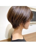 【渡辺にお任せ!】大人ショート×話題のツヤ感カラー
