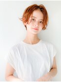 【yuka】こなれショートパーマ20代30代40代