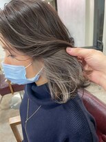 アリー 原宿 表参道(ALLY)&nbsp;【ALLY阿部】マスク映えするインナーカラー