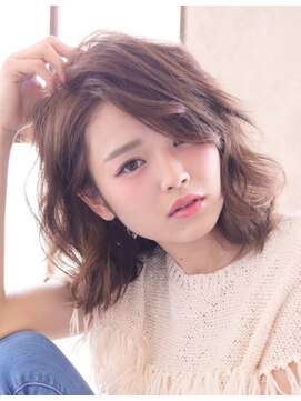ヘアーズ ベリー 長居店(hairs BERRY) BERRY＿前髪＿くびれ＿イメチェン＿ラベンダーカラー