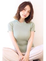 オーロ 宝塚店(ORO) 【20代大人かわいいオリーブグレージュ◎エアリーミディ】