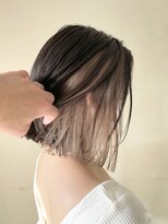 トマト(TOMTO)&nbsp;【HOSSY】インナーカラー×Aラインボブ☆外ハネボブ