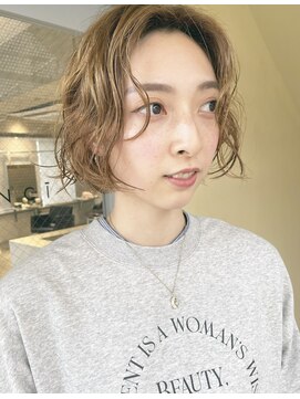 エンシー(ENCI) ゆるっとニュアンスボブパーマ