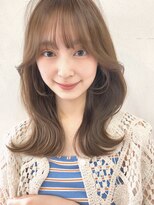 リコバイアフロート(riko by afloat)&nbsp;韓国ヘア/くびれヘア/透明感カラー/ベージュ