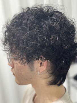 ディセンシー(Dicency) プードルパーマ＋ウルフ