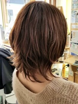 ヘアースペーストワ(Hair Space 108)の写真/お悩みを解消し,2か月後も満足なスタイルが続く本物のフルドライカット！より満足を求める方必見です★