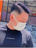 ハイライト/マッシュパーマ/束感/波巻き/メンズ