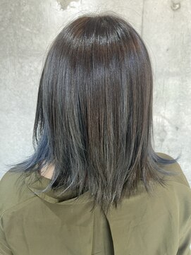 ハウル(Howl) 髪質改善/アンブレラカラー/ネイビー